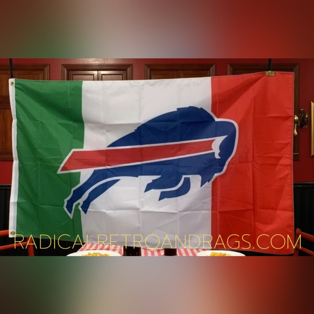 Buffalo Bills Italian Flag 3x5 New Italy